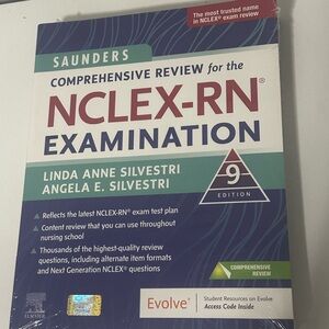 Saunders NCLEX-RN Exam Review Book